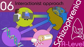 Interactionalist Explanation for Schizophrenia AQA ALevel [upl. by Nnyltiac45]