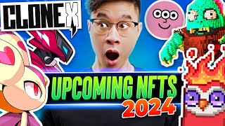 Upcoming NFTs That Will EXPLODE in 2024  RTFKT Clone X MoonBirds Pixelmon Overworld NFT News [upl. by Aloisia]