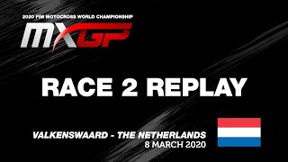 MXGP of The Netherlands 2020  Replay MXGP Race 2 [upl. by Afrika]