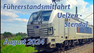 Führerstandsmitfahrt Uelzen  Stendal [upl. by Joaquin]