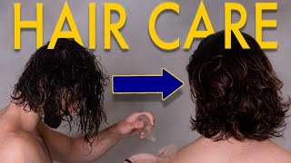 HAIR CARE FOR MEN  My hair care routine  Jorge Fernando [upl. by Ainadi216]