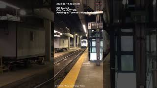 MetrolinxGO Transit Late Night Arrival at Union Station [upl. by Netsrik503]