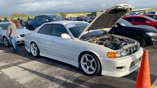 The Hendy performance cars and coffee run at Thruxton circuit brought to you by OMSRUK enjoy [upl. by Eramal]