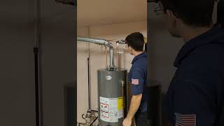 ez water heater install [upl. by Gamin]