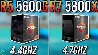 Ryzen 5 5600G vs Ryzen 7 5800X  Tested in Late 2024 [upl. by Lust]