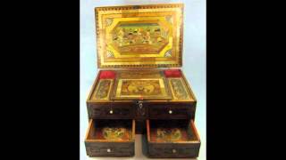 Straw Marquetry Antiques [upl. by Circosta]