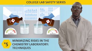 Minimizing Risks in the Chemistry Laboratory Techniques  ACS College Safety Video 5 [upl. by Soisatsana184]