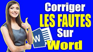 TUTO WORD 11  Comment Corriger les Fautes Sur Microsoft WORD Rapidement [upl. by Haissem244]