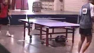 Dan Seemiller 2006 Table Tennis Nationals [upl. by Martie]