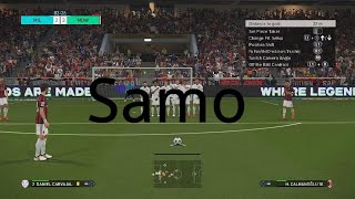 PES 2018 Samo [upl. by Thamora]