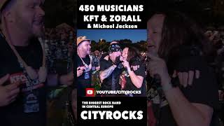 450 musicians  𝗞𝗙𝗧 amp 𝗭𝗢𝗥𝗔𝗟𝗟 amp 𝗖𝗜𝗧𝗬𝗥𝗢𝗖𝗞𝗦  𝗔𝗳𝗿𝗶𝗸𝗮 Michael Jackson  Beat it MASHUP shorts [upl. by Viens]