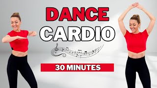 🔥30 Min DANCE CARDIO WORKOUT🔥DANCE CARDIO AEROBICS for WEIGHT LOSS🔥KNEE FRIENDLY🔥NO JUMPING🔥 [upl. by Torin]