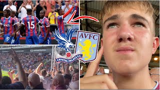 FANS TURN TOXIC AS PALACE SMASH VILLA Crystal Palace VS Aston Villa 31 [upl. by Nosnev]