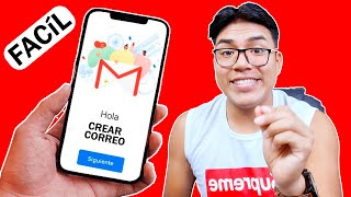 ✅ Cómo CREAR una CUENTA de CORREO Electronico GMAIL en mi CELULAR [upl. by Yddet]