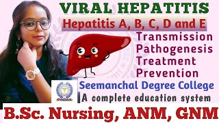 Viral Hepatitis and its types Transmission pathogenesis  treatment and investigations hepatitisc [upl. by Allemaj]