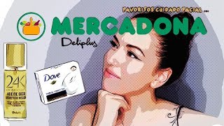 DELIPLUS FAVORITOS CUIDADO FACIAL  PRODUCTOS MERCADONA  COSMÉTICA LOWCOST  PARTE 2 [upl. by Alur823]