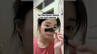 Tips Pakai Masker Komedo skincaretips [upl. by Atiuqam382]