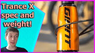 2022 Giant Trance X 29er 2 First Look and Weight [upl. by Otirecul]