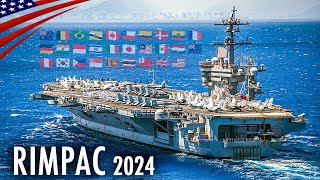 RIMPAC 2024 Kicks Off Global Warships Gather at Pearl Harbor for Worlds Largest Maritime Exercise [upl. by Farland875]