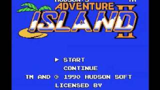 Hudsons Adventure Island II NES Music  Ice Island 2 [upl. by Gamal694]