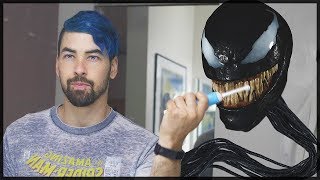 Symbiote Morning Routine Venom From Spiderman In Real Life [upl. by Adnoved]