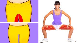 10 Exercices Pour Tonifier Tes Cuisses En 10 Minutes Par Jour [upl. by Alad]