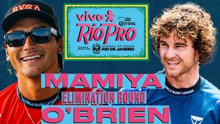 Barron Mamiya vs Liam OBrien  Vivo Rio Pro presented by Corona 2024 [upl. by Aliuqat887]