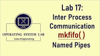 Program for InterProcess Communication using named pipes  mkfifo [upl. by Valerlan]