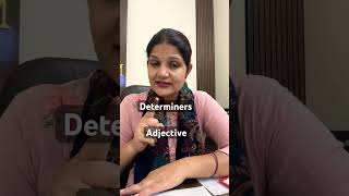 Determines and adjectives type of adjectives class 8 difference between determiner and adjectives [upl. by Aicinet97]