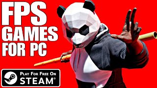 TOP 10 BEST FREE GAMES FOR PC ON STEAM  FREE GAMES  HIGH GRSPHICS [upl. by Janine]