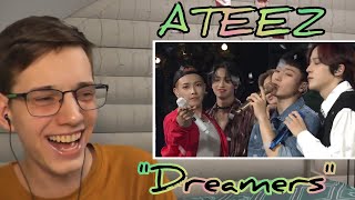 ATEEZ quotDreamersquot Performance Stage  Реакция Reaction [upl. by Kendry]