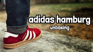 Adidas Hamburg Unboxing [upl. by Ynnaej]