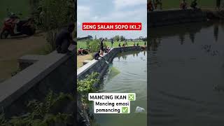 terus seng salah sopo Iki fypshorts fypmancing fish mancingkolamharian [upl. by Ihel]