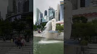 Merlion park singapore oktober 2024merlionparkmbs [upl. by Blakely734]