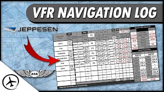 How to Fill Out a VFR Navigation Log [upl. by Atekram]