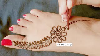 Pair ki mehandipair ki mehndi k designleg mehndi design mehndi ki design mehndidesign [upl. by Goodill]