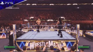 Undertaker vs Kane CASKET MATCH  WWE 2K24 PS5 [upl. by Uhej]