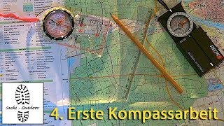 Karte  Kompass 4 Erste Kompassarbeit [upl. by Nnylyma]