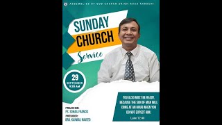 Sunday Service At Assemblies Of God Church Drigh Road Karachi Preacher  Pastor Sohail Francis [upl. by Rennoc191]