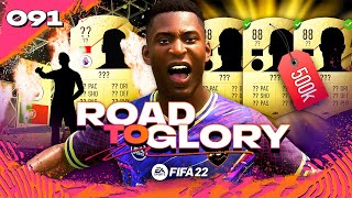 I spent 500K on this FIFA 22 Road to Glory 91 [upl. by Ecyar10]