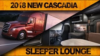 Check Out the 2018 New Cascadias Sleeper Lounge [upl. by Awram601]