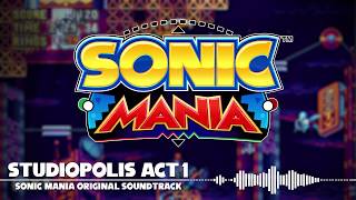 Sonic Mania OST  Studiopolis Act 1 [upl. by Pieter]