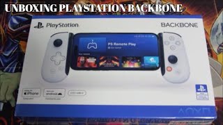 PLAY STATION BACKBONE UNBOXING [upl. by Aleina729]