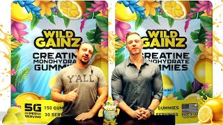 Wild Gainz Creatine Gummies Review amp Taste Test [upl. by Hsac]