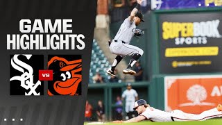 White Sox vs Orioles Game Highlights 9324  MLB Highlights [upl. by Denn]