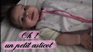 VLOG  Un petit asticot dans notre lit [upl. by Trainor970]