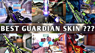 Best Of Best 8 Guardian Skins Of All The Time In Valorant With Price Details [upl. by Amalie737]