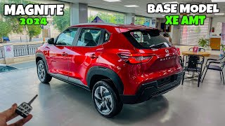 Nissan Magnite XE Amt 2024 ❤️  Nissan Magnite Base Model  Nissan Magnite 2024  Detailed Review [upl. by Ainoval]