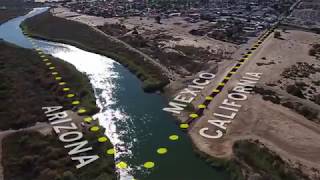 Arizona to the Pacific Flying Along the US  Mexico border  San Diego UnionTribune [upl. by Masry]