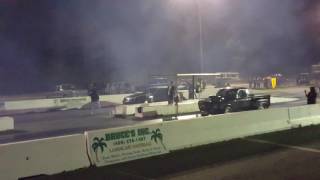 Evadale Raceway Park November wreck 5th 2016 [upl. by Kcinomod581]